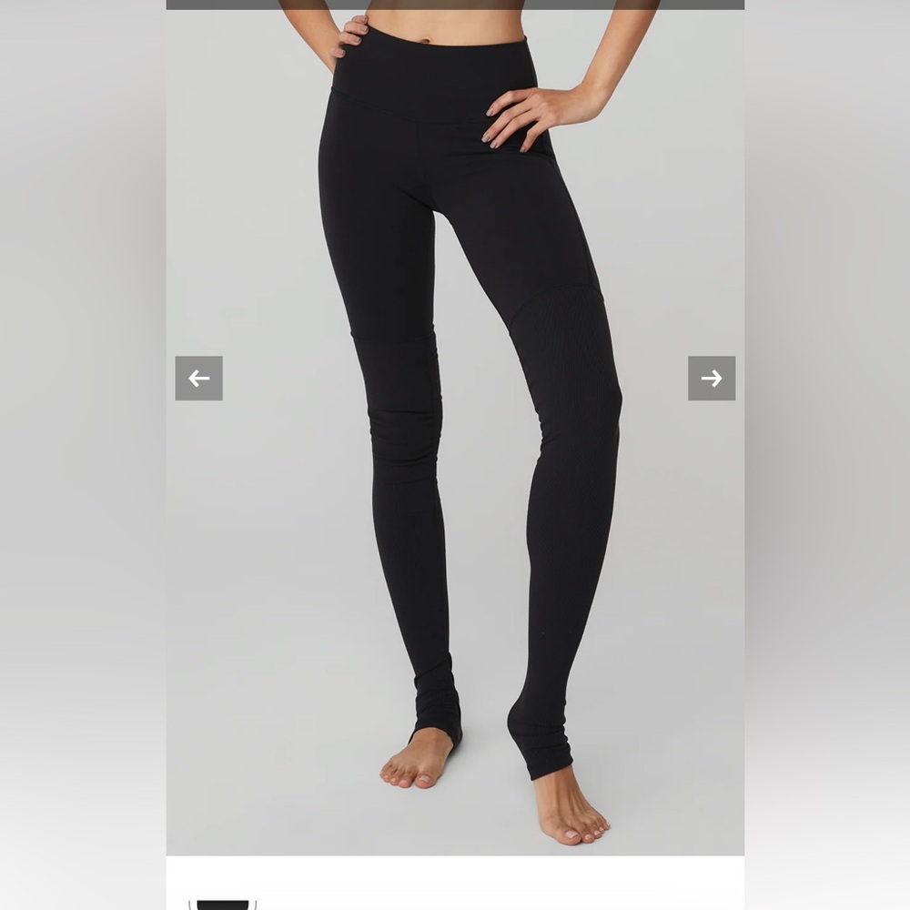 Alo Black High-Waisted Leggings